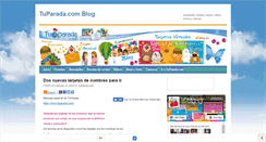 Desktop Screenshot of blog.tuparada.com